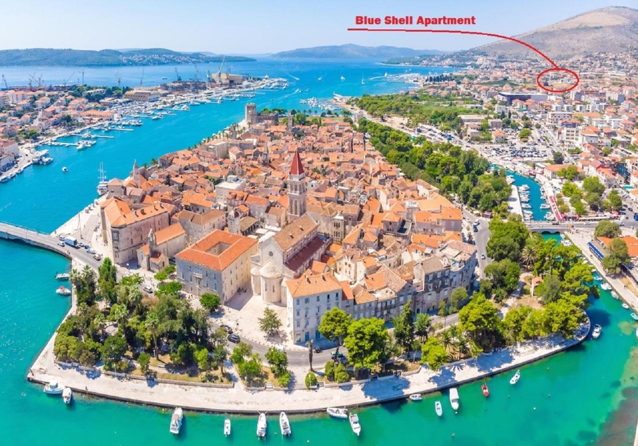 Blue Shell Trogir Apartment Eksteriør bilde